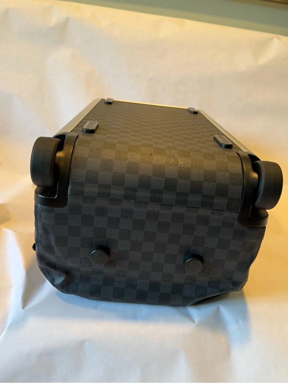 Louis Vuitton Damier Graphite Canvas Travel Duffel in Black